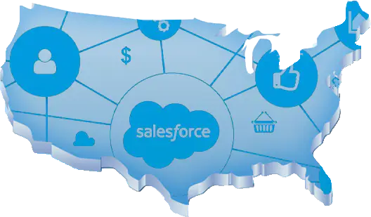 Salesforce_us_based_support_map